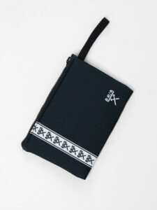 BERNA Pochette Banda con logo 251226 Nera