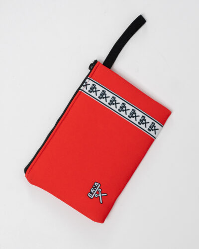 BERNA Pochette Banda con logo 251226 Rossa Nuovi Arrivi