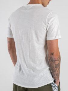 BERNA T-shirt in cotone con taschino Banda Militare 251222 (5)