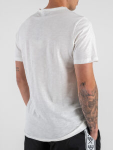BERNA T-shirt in cotone con taschino Banda Nera 251222 (2)