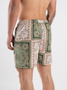BL11 Costume stampa bandana VerdeRosa (2)