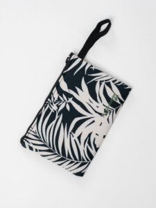 BL11 Pochette stampa piante Nero