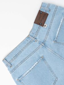 BLACKSUNDAY Jeans loose fit con rotture GPE505 Azzurro (3)