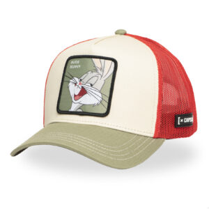 Casquette-trucker-avec-filet-en-serg-de-coton-Looney-Tunes-Bug-Bunny 1