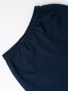 Coordinato con camicia MM collo bowling + Bermuda con coulisse 7774 Blu (1)