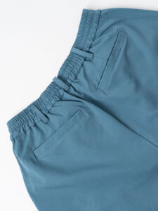 ESTASI Pantalone leggero gamba larga con elastico in vita YAMAL Carta da Zucchero (1)