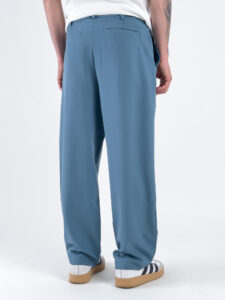 ESTASI Pantalone leggero gamba larga con elastico in vita YAMAL Carta da Zucchero5