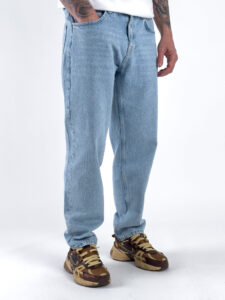 IMPERIAL Jeans LOOSE con gamba ampia P860111006 Azzurro (2)