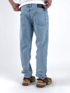 IMPERIAL Jeans LOOSE con gamba ampia P860111006 Azzurro (4)