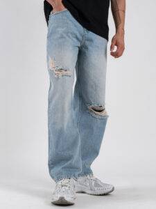 IMPERIAL Jeans WIDE STRAIGHT gamba ampia P860111008 Azzurro (1)