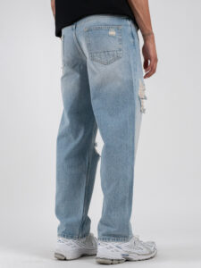 IMPERIAL Jeans WIDE STRAIGHT gamba ampia P860111008 Azzurro (3)