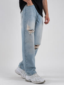 IMPERIAL Jeans WIDE STRAIGHT gamba ampia P860111008 Azzurro (6)
