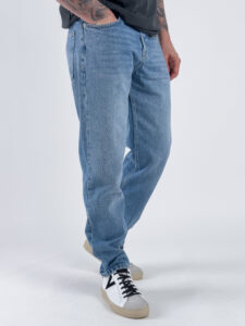 IMPERIAL Jeans liscio cropped P860111001 Azzurro (1)