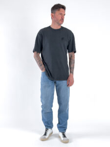 IMPERIAL Jeans liscio cropped P860111001 Azzurro (4)