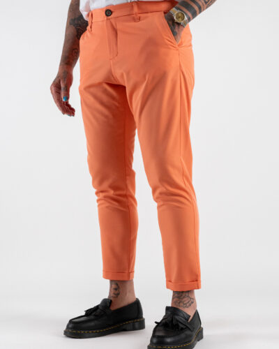 IMPERIAL Pantalone chinos da abito PWB0JEJ Arancio 2 1 Home