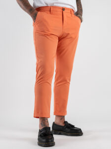 IMPERIAL Pantalone chinos da abito PWB0JEJ Arancio (3)
