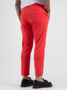 IMPERIAL Pantalone chinos da abito PWB0JRD Corallo (1)