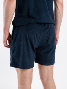 IMPURE Bermuda in spugna OSCAR TOWC01 Blu (1)