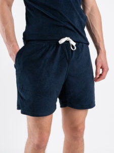 IMPURE Bermuda in spugna OSCAR TOWC01 Blu (2)