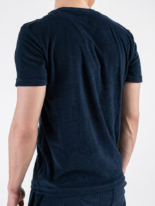 IMPURE t-shirt in spugna JOSHUA TOWC01 Blu (1)