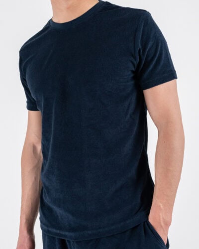 IMPURE t shirt in spugna JOSHUA TOWC01 Blu 4 Nuovi Arrivi