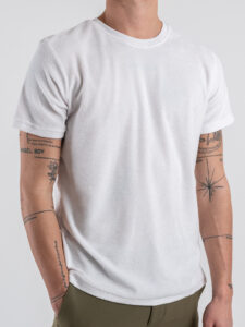 IMPURE t-shirt in spugna JOSHUA TOWC24 Bianco (1)
