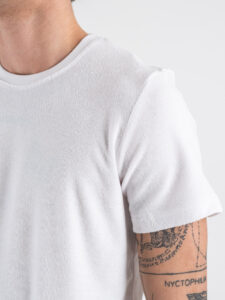 IMPURE t-shirt in spugna JOSHUA TOWC24 Bianco (5)