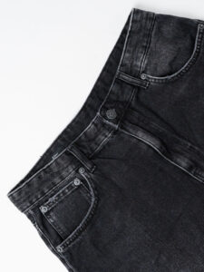 ONLY&SONS Bermuda in jeans baggy CARL 22032957 Washed Black (2)