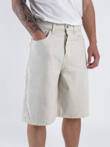 ONLY&SONS Bermuda in jeans baggy CARL 22034145 Ecru (1)