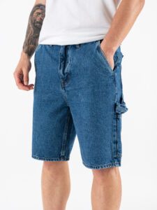 ONLY&SONS Bermuda work in jeans EDGE 22032409 Medium Blue Denim (3)