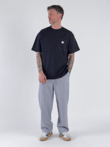 ONLY&SONS T-shirt basica over con taschino 22034766 KING Black (2)