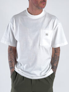 ONLY&SONS T-shirt basica over con taschino 22034766 KING Cloud Dancer (3)