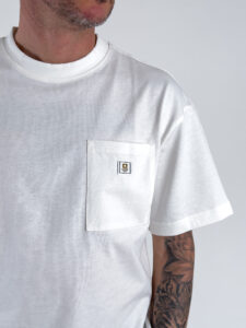 ONLY&SONS T-shirt basica over con taschino 22034766 KING Cloud Dancer (4)