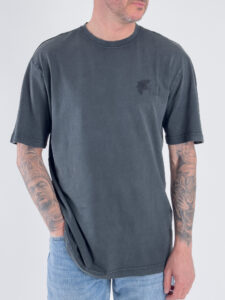 ONLY&SONS T-shirt over con stampa sul retro 22034347 ARTSY Jet BlackLily Jet (4)