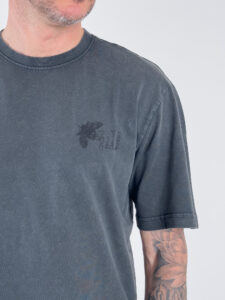 ONLY&SONS T-shirt over con stampa sul retro 22034347 ARTSY Jet BlackLily Jet (5)