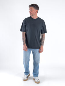 ONLY&SONS T-shirt over con stampa sul retro 22034349 JAPANESE Jet BlackMonster Je (3)
