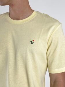 ONLY&SONS T-shirt regular con piccola stampa ricamata flower KEVIN 22034326 Flan (4)