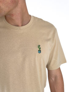 ONLY&SONS T-shirt regular con piccola stampa ricamata flower KEVIN 22034326 Irish Cream (4)