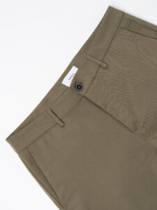 OVER-D Pantalone chino Slim Fit OC1S2S5P11 Militare (2)