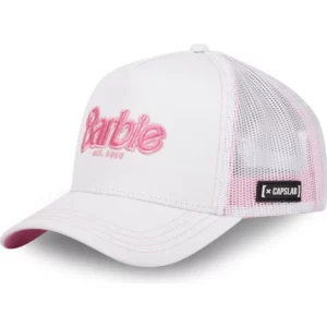 cappellino-trucker-bianco-bar9-ct-barbie-di-capslab 1