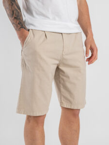 BERNA Bermuda con coulisse in misto lino 251144 Beige (2)