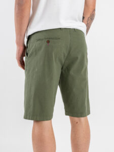 BERNA Bermuda con coulisse in misto lino 251144 Menta (1)