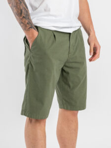BERNA Bermuda con coulisse in misto lino 251144 Menta (2)
