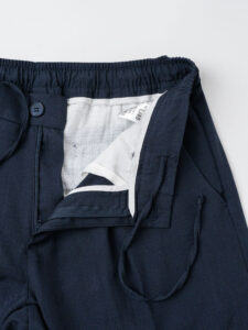 BLACKSUNDAY Abito con Giacca scollo a V + Pantalone tasconato SANTA FE Blu (1)