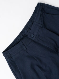 BLACKSUNDAY Abito con Giacca scollo a V + Pantalone tasconato SANTA FE Blu (2)