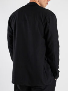 BLACKSUNDAY Abito con Giacca scollo a V + Pantalone tasconato SANTA FE Nero (11)