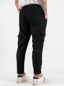 BLACKSUNDAY Abito con Giacca scollo a V + Pantalone tasconato SANTA FE Nero (6)