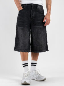 Bermuda baggy in jeans JD7975G Nero (3)