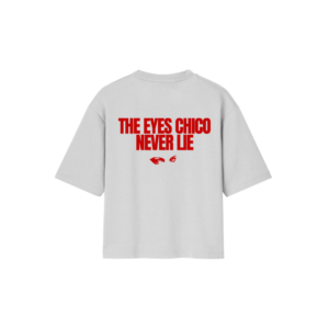 CHOOSE T-shirt Regular The Eye Chico Never Lie Bianca-Rossa