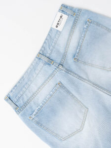 ESTASI Jeans liscio con gamba dritta ARTETA Azzurro Chiarissimo (1)